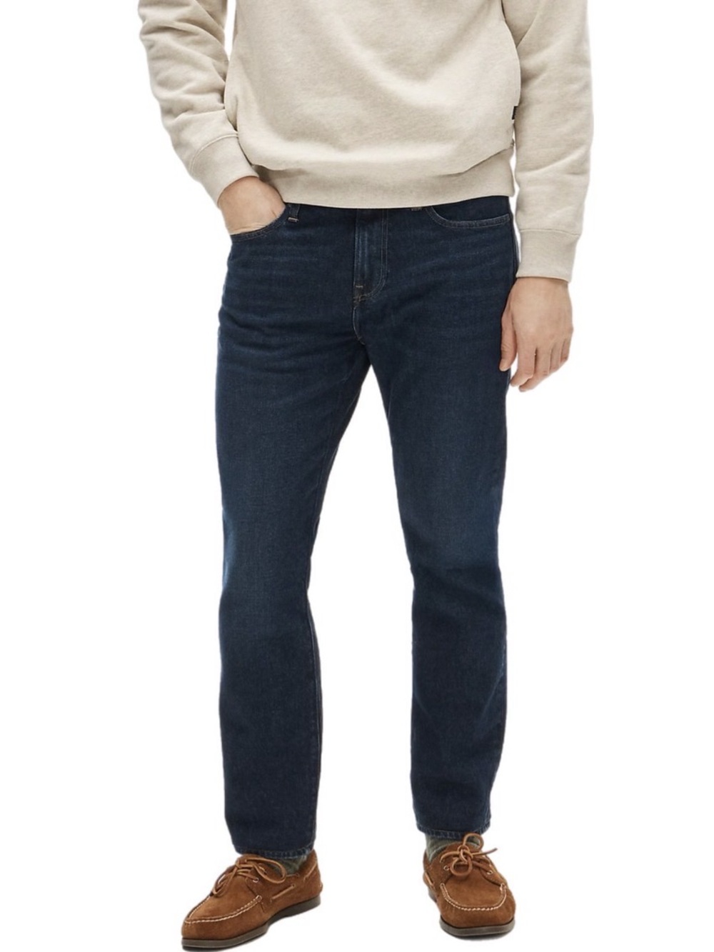 NWOT 32 x 32 J.Crew 484 Slim-fit Stretch Jean Men's Blue Jeans Pants Streetwear